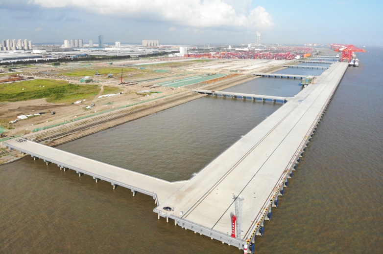 蘇州港太倉港區四期工程水工施工項目樁基工程